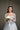 Diadema mireasă delicată stil tiara, Surrya, zirconiu cubic, placată aur alb Glamadearo