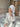 Halat Bride, satin, mireasa, eveniment special, simplu, pene - GLAMADEA
