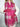 Set eșarfă și mănuși Pink, cashmere PREMIUM, material textil, fucsia - GLAMADEA
