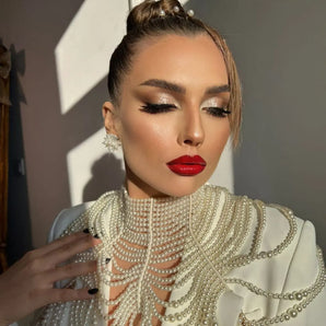 Cercei Gramy, perle, eleganti, chic GLAMADEA