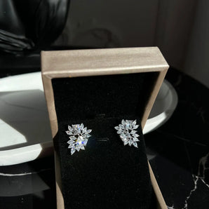 Cercei Raisa , placati aur alb sau aur galben, zirconiu cubic AAA GLAMADEA