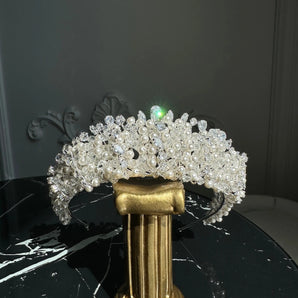 Diademă mireasă, Bony, Elemente Swarovski Glamadearo