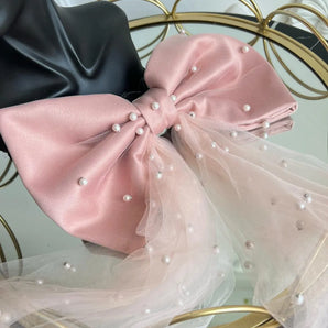 Funda Isolde, perle, tulle, satin, dezgătitul miresei GLAMADEA