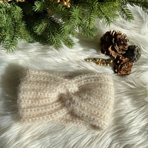 Bentița tricotată lână, Aiana, chic, cadou, diverse culori - GLAMADEA