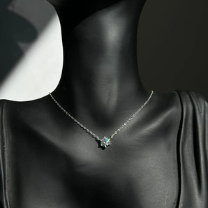 Colier Tamara, argint, pietre de zirconiu cubic 5A - GLAMADEA