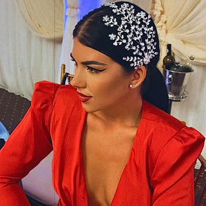 Diadema mireasă extravagantă