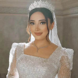 Diadema mireasă model premium